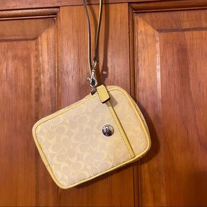 Coach Camera Wristlet